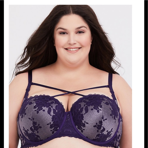 Torrid Purple Push-up and Strapless Bra - Picture 11 of 12